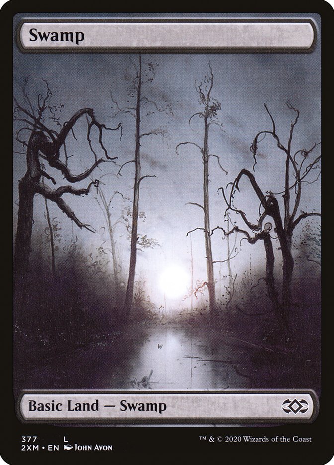 Swamp (#377) (Full Art) | Double Masters | Star City Games