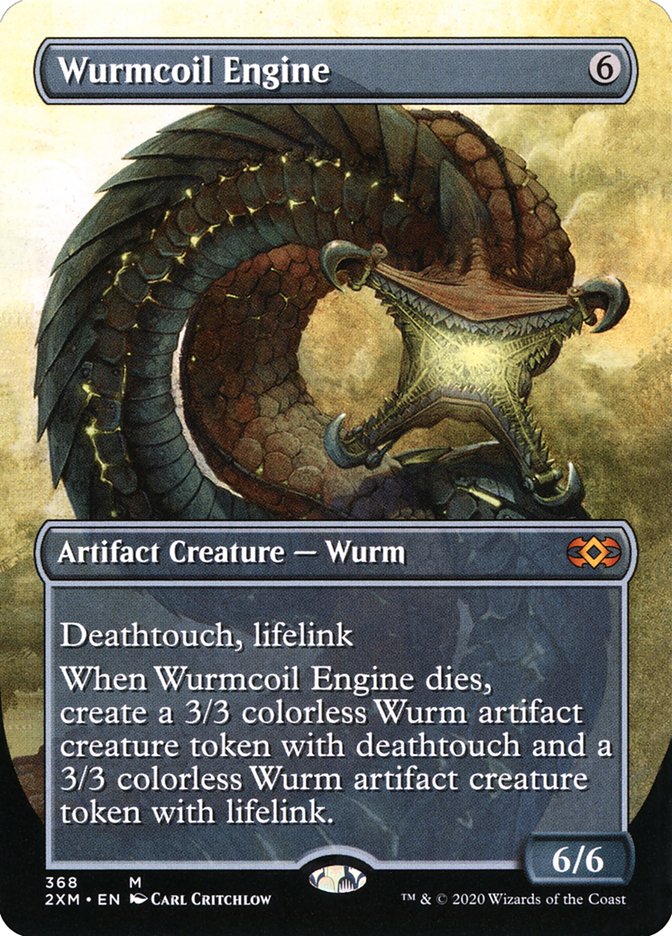 mtg ワームとぐろエンジン　Wurmcoil Eng foil 2枚セット 日)ワームとぐろエンジン / Wurmcoil Engine【BRR】 【Foil