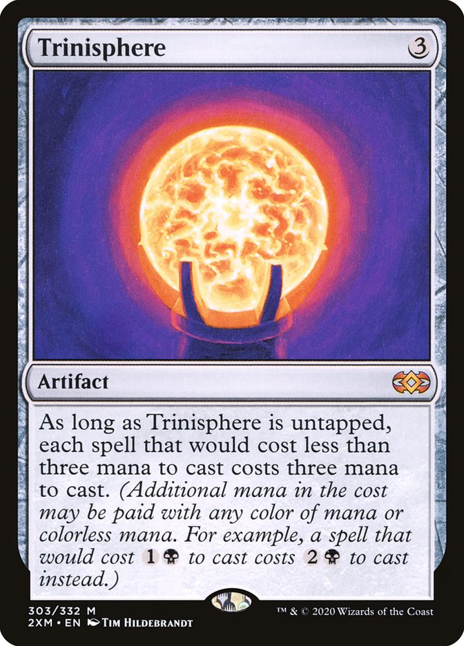 三なる宝球/Trinisphere　英語版４枚セット　mtg Trinisphere - Masterpiece Series: Kaladesh Inventions - Magic: The
