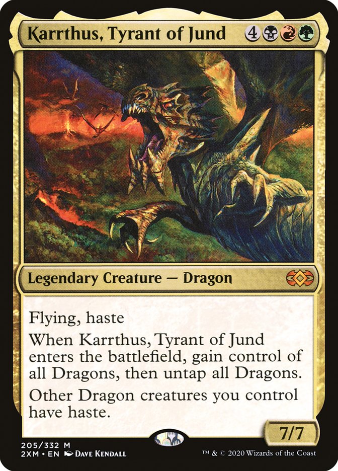 ジャンドの暴君、カーサス/Karrthus, Tyrant of Jund Karrthus, Tyrant of Jund | Double Masters | Star City Games