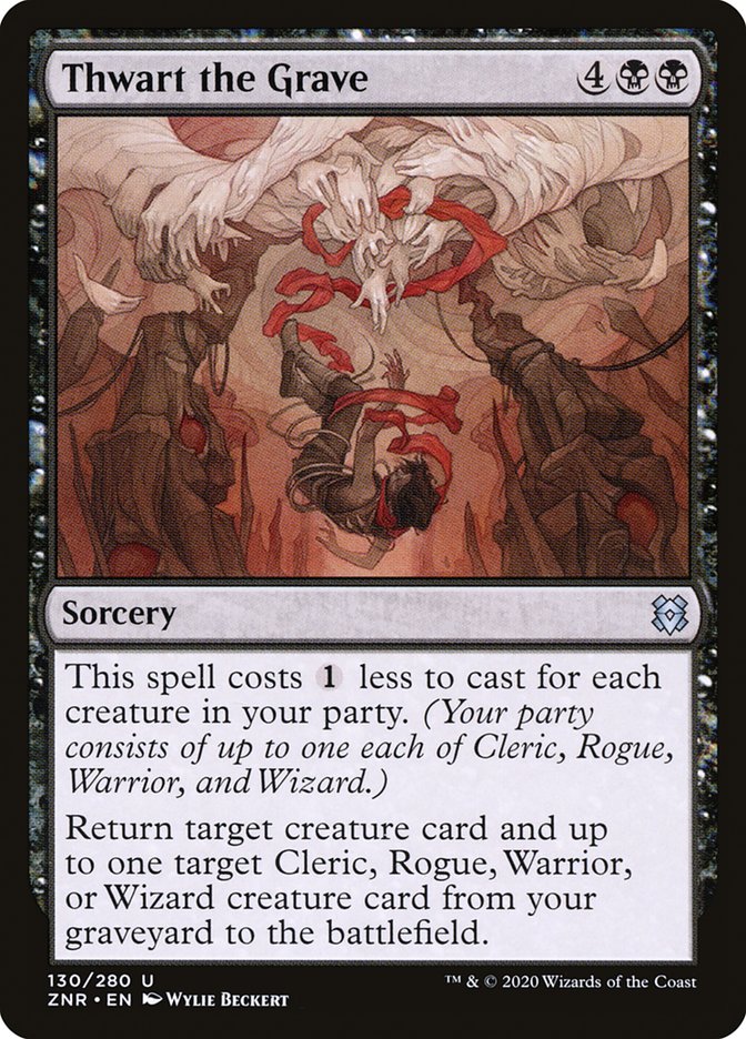 Thwart the Grave | Zendikar Rising | Star City Games