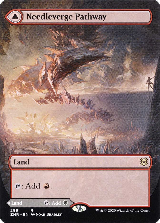 Needleverge Pathway // Pillarverge Pathway (Borderless