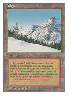 Taiga | 3rd Edition / Revised - Italian | Star City Games