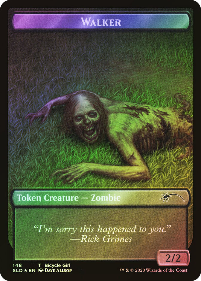 MTG SecretLair×THE WALKING DEAD 2個 MTG Secret Lair x The Walking Dead - Sealed Box FOIL *MINT