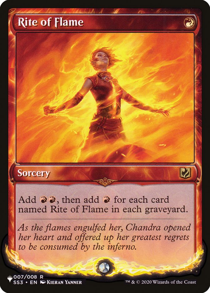 Rite of Flame | Mystery Booster / The List | Star City Games