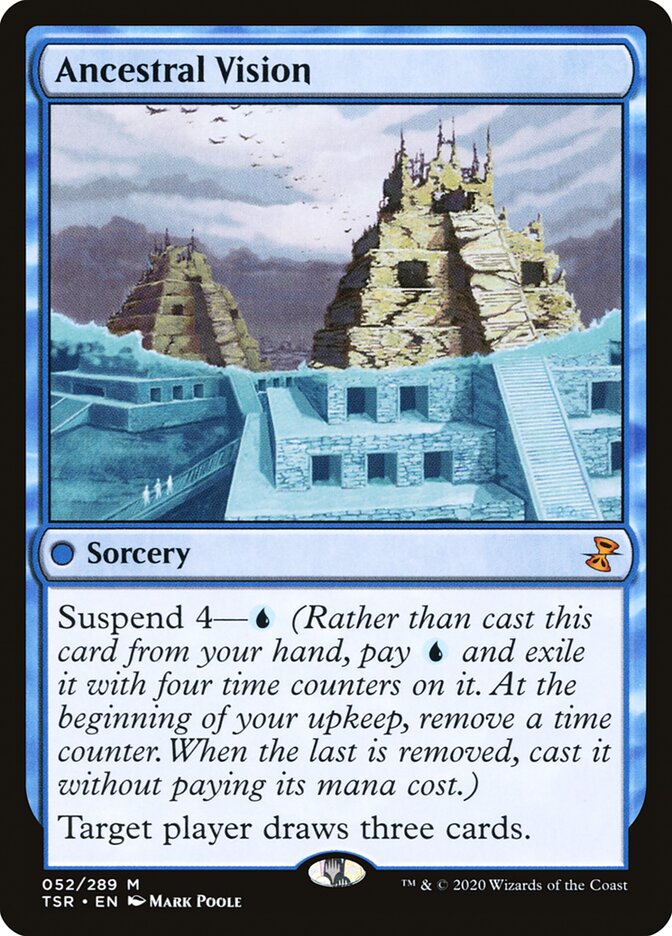 MTG Ancestral Vision 英語版 ４枚 Ancestral Vision (Iconic Masters English) | Magic: The Gathering