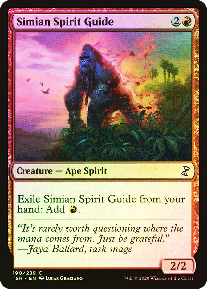 MTG 猿人の指導霊/Simian Spirit Guide 4枚セット 猿人の指導霊 (Simian Spirit Guide) · Masters 25 (A25) #148