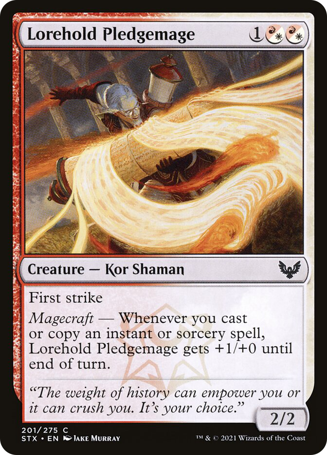 Lorehold Pledgemage | Strixhaven: School of Mages | Star City Games