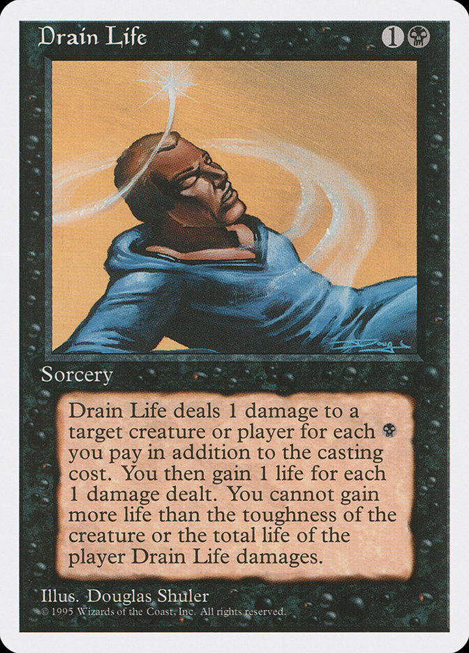マジック：ザ・ギャザリング - 【サインド】MTG MIR 生命吸収/Drain Life 英語版 サインド】MTG MIR 生命吸収/Drain Life 英語版