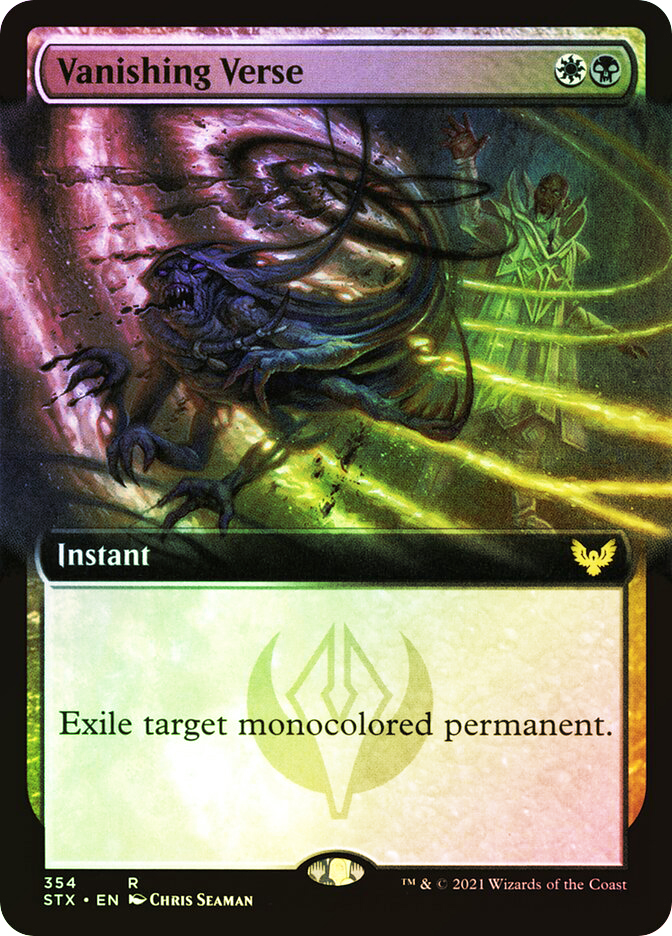 mtg vanishing card Magic: The Gathering - Verse All cards will be carefully packed for safe transit MTG Strixhaven Silverquill Influence precon