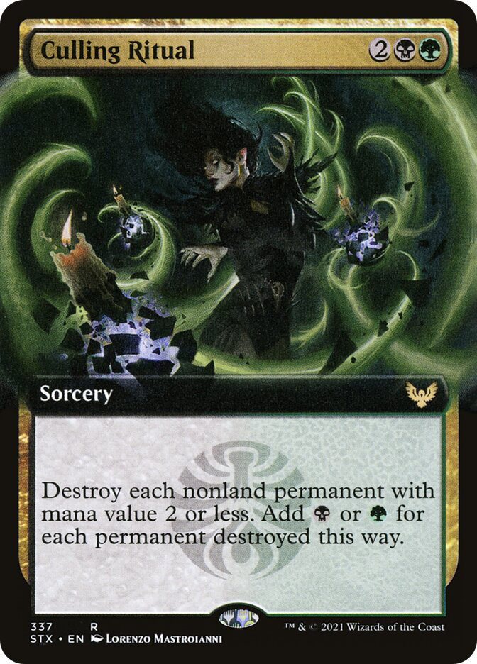 Culling Ritual (Extended Art) | Strixhaven: School of Mages