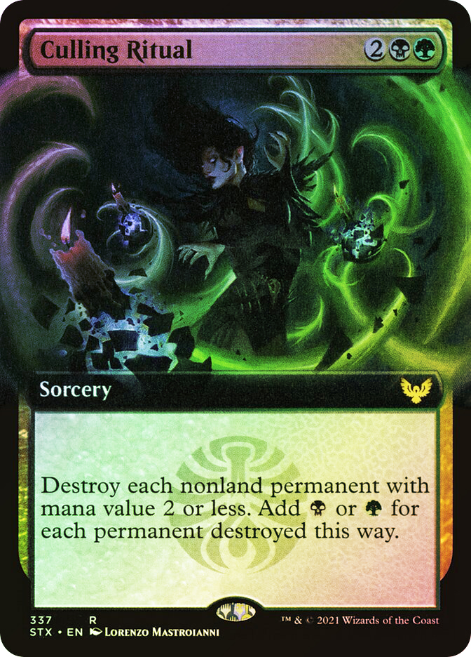 Culling Ritual (Extended Art) | Strixhaven: School of Mages