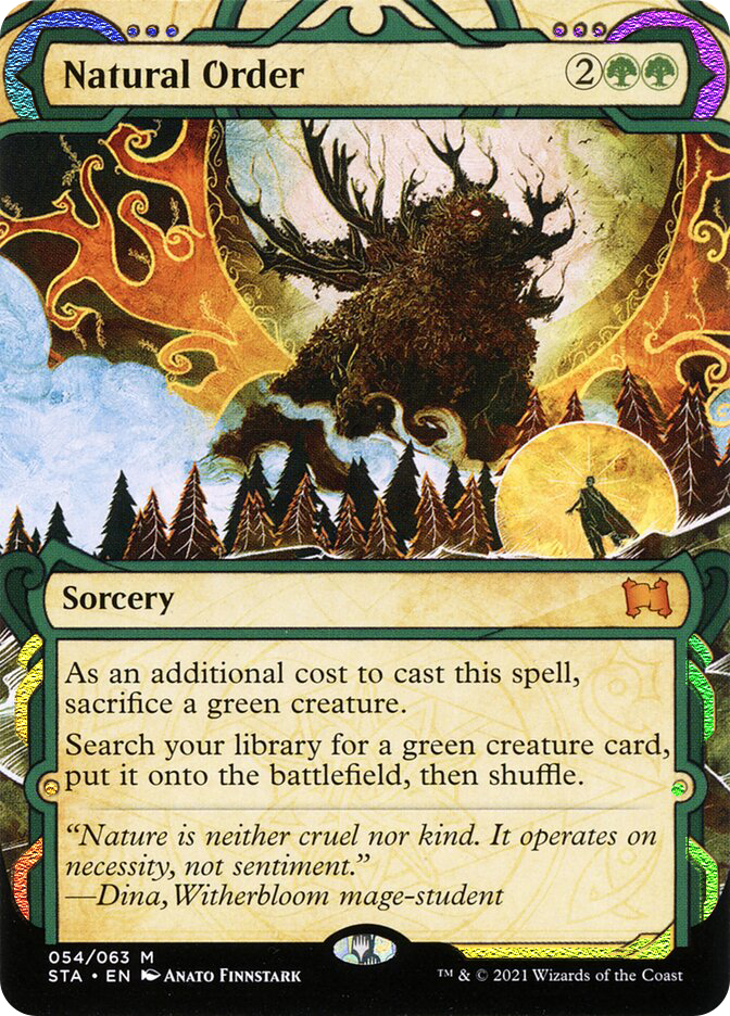 Natural Order (Foil Etched) | Strixhaven Mystical Archive