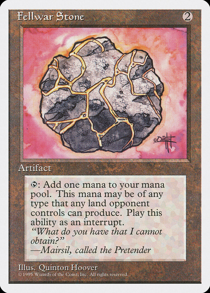 MTG Fellwar Stone / 友なる石 4枚 ミントモール / MINT GAMES MTG(東日本橋) / 【CMM】【JPN