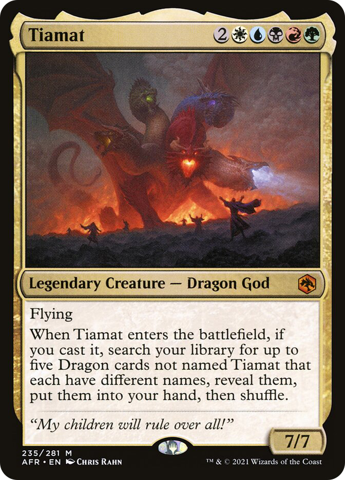 Tiamat | Adventures in the Forgotten Realms | Star City Games