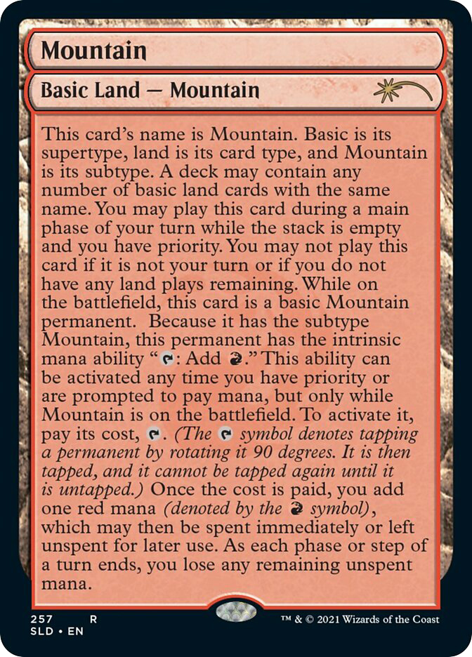 Mountain (Full Text) | Secret Lair Drop | Star City Games