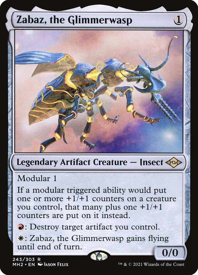 Zabaz, the Glimmerwasp | Modern Horizons 2 | Star City Games