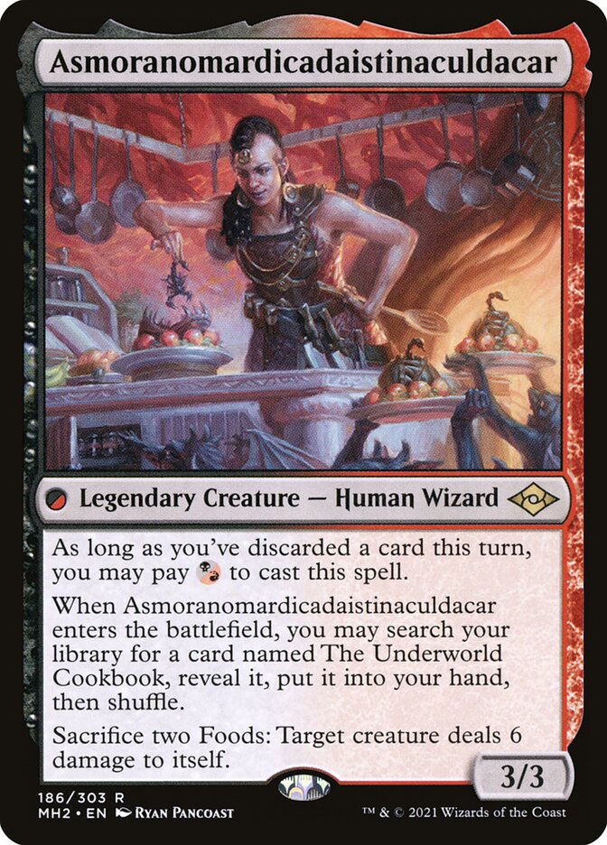Mtg Modern Horizons 2 Rare Asmoranomardicadaistinaculdacar #186