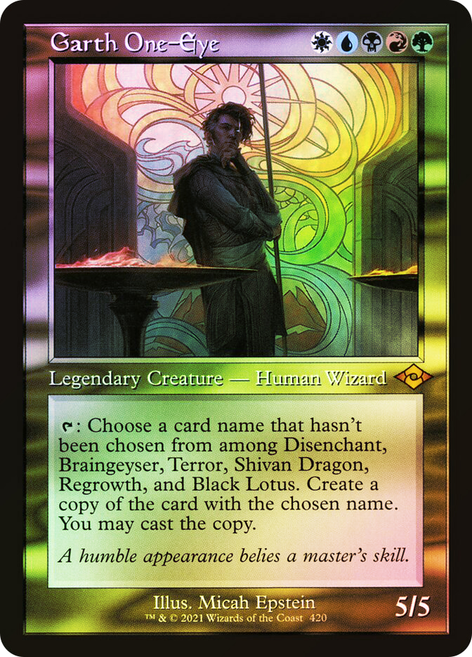 Garth One-Eye (Retro Frame) | Modern Horizons 2 - Retro