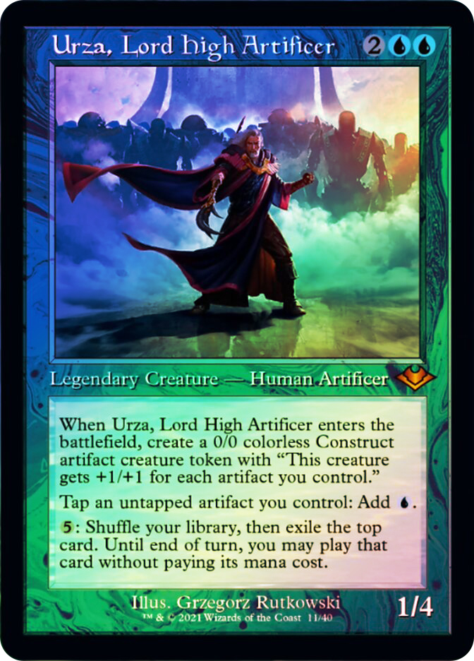 Urza, Lord High Artificer (Retro Frame) | Modern Horizons