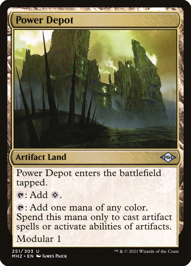MTG 精神力 / Power Artifact 日本語版2枚セット Power Depot | Modern Horizons 2 | Star City Games