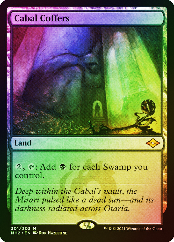 マジック：ザ・ギャザリング Cabal Coffers FNM foil + Urborg foil MTG Cabal Coffers FNM Promo FOIL Magic The Gathering | eBay