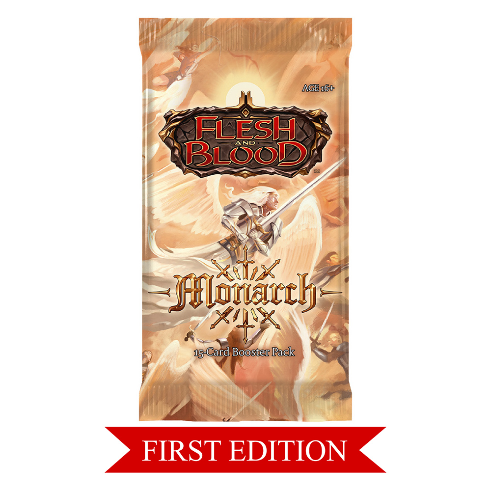 Flesh and Blood - Monarch (1st Edition) Booster Pack  [SLD-FAB-PCK-MON-EN-1ST]