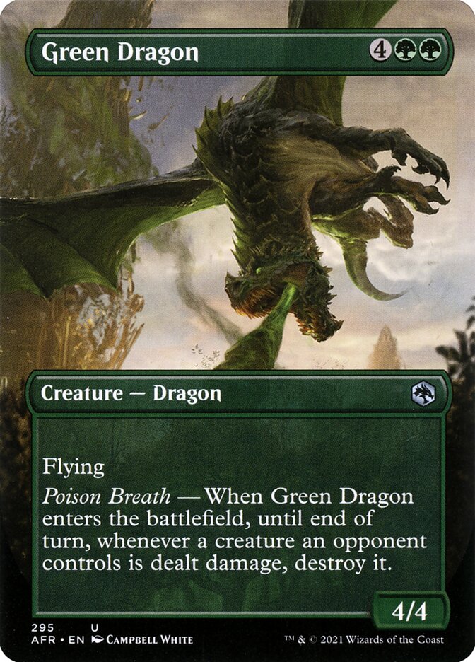 dragon cards mtg Green Dragon | Adventures in the Forgotten Realms