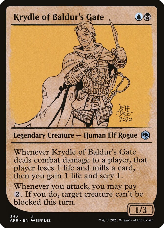 baldur's gate 『激レア』 Krydle of Baldur's Gate | Adventures in the Forgotten Realms