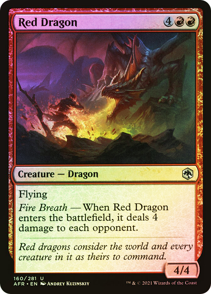 Red Dragon | Adventures in the Forgotten Realms | Star City Games
