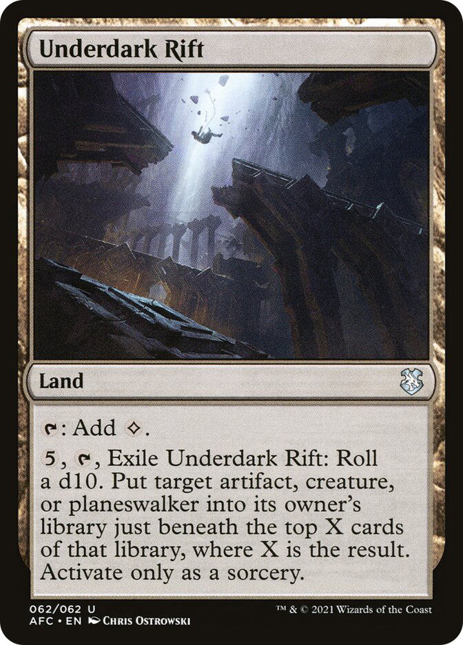 Underdark Rift | Adventures in the Forgotten Realms Commander