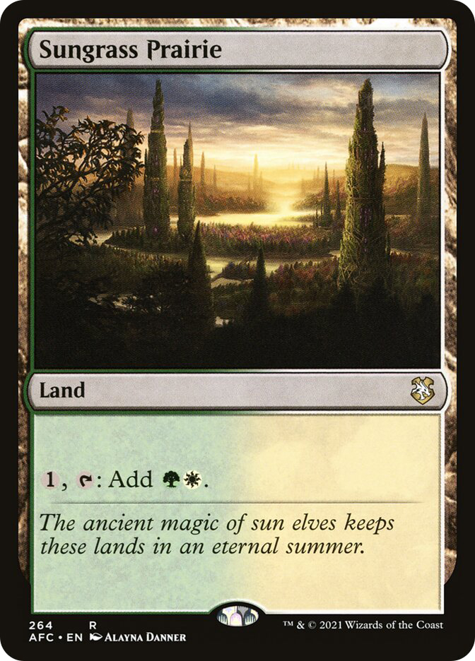 Sungrass Prairie | Adventures in the Forgotten Realms Commander