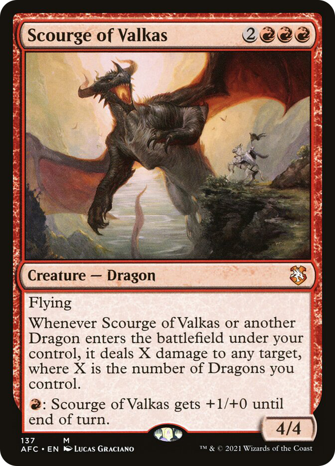 Scourge of Valkas | Adventures in the Forgotten Realms Commander