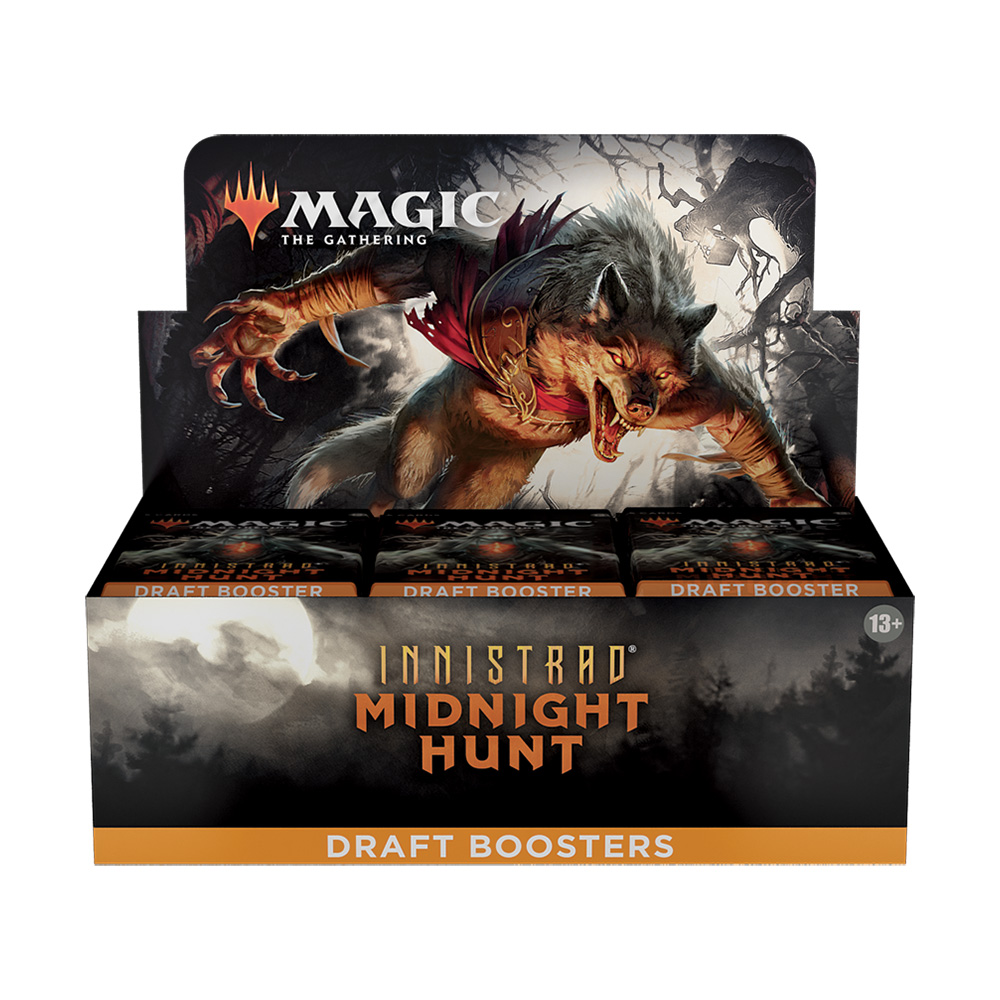 innistrad remastered draft booster box Collector Pack perfect to open just for fun Innistrad: Midnight Hunt Draft Booster