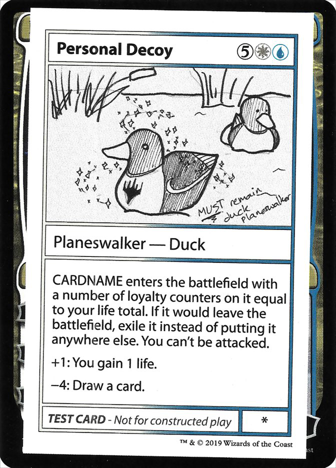MTG Personal Decoy 1枚 PersonalDecoy__44234.