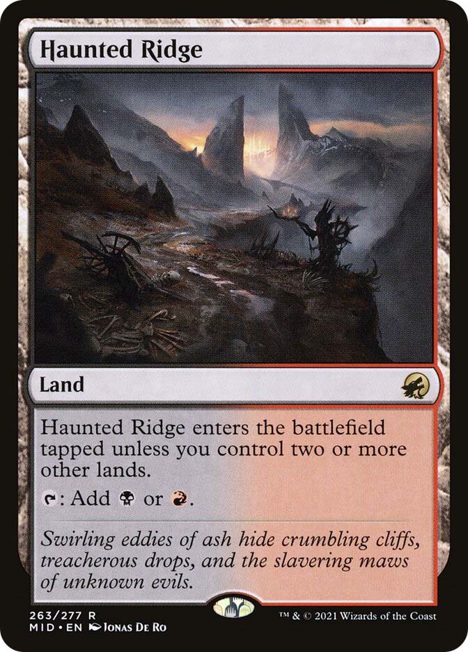 Haunted Ridge | Innistrad: Midnight Hunt | Star City Games