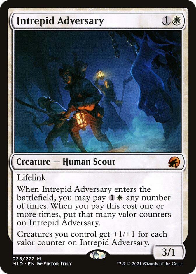 Intrepid Adversary | Innistrad: Midnight Hunt | Star City Games