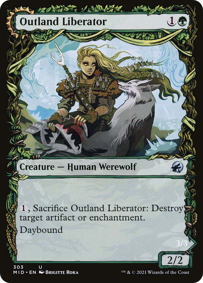 Outland Liberator // Frenzied Trapbreaker | Innistrad: Midnight