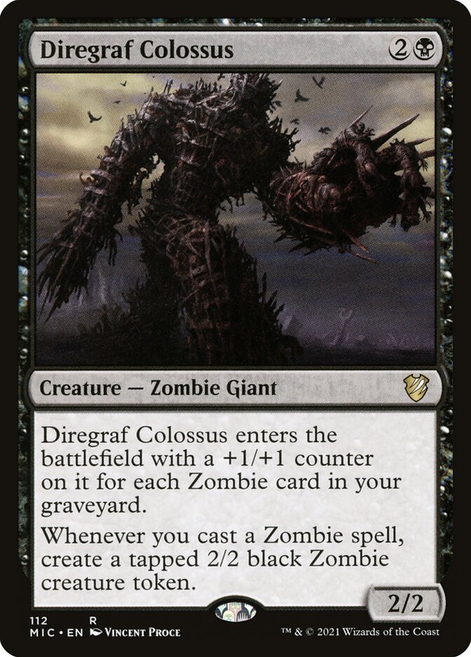 Diregraf Colossus | Innistrad: Midnight Hunt Commander | Star City