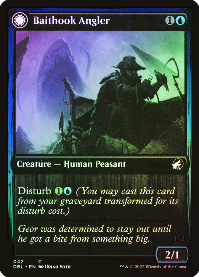 Baithook Angler // Hook-Haunt Drifter | Innistrad: Double Feature