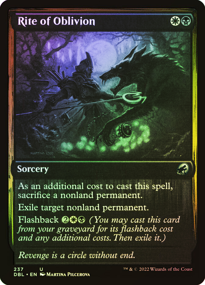 Rite of Oblivion | Innistrad: Double Feature | Star City Games
