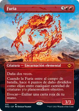 Fury (Borderless) | Modern Horizons 2 - Variants - Spanish | Star 