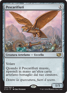 Magic The Gathering - Junk Diver (Pescarifiuti) - Carta Singola Commander 2014 Edition
