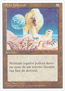 MTG 冬の宝球 4版黒枠 サインド Mark Tedin B WinterOrb__22285.1590612086.