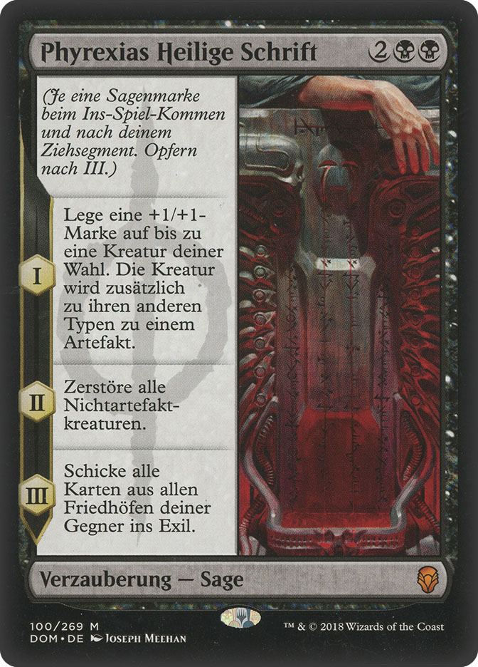 Phyrexian Scriptures | Dominaria - German | Star City Games