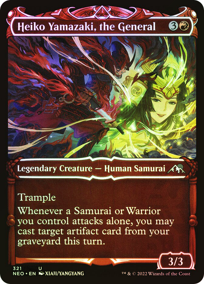 Heiko Yamazaki, the General | Kamigawa: Neon Dynasty | Star City Games