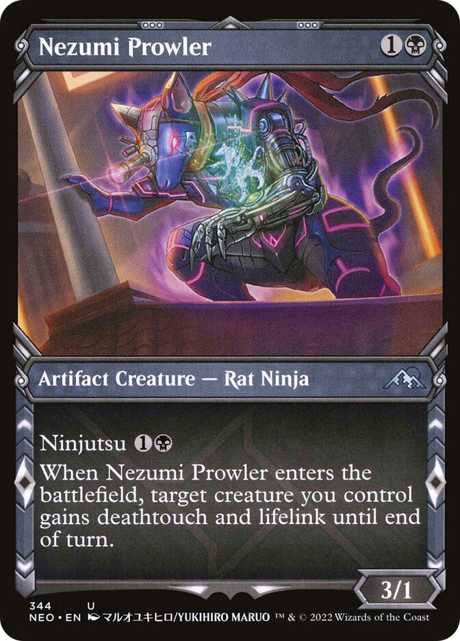 MTG Nezumi Prowler サイン入り アーティストプルーフ NezumiProwler344__48329.