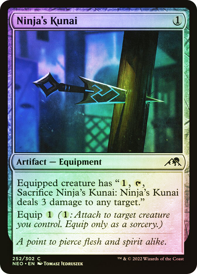 Ninja's Kunai | Kamigawa: Neon Dynasty | Star City Games