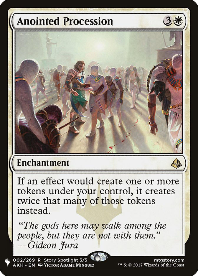 MTG 選定された行進 英語 FOIL Anointed Procession FOIL] 選定された行進/Anointed Procession 【英語版】 [SLD-白R