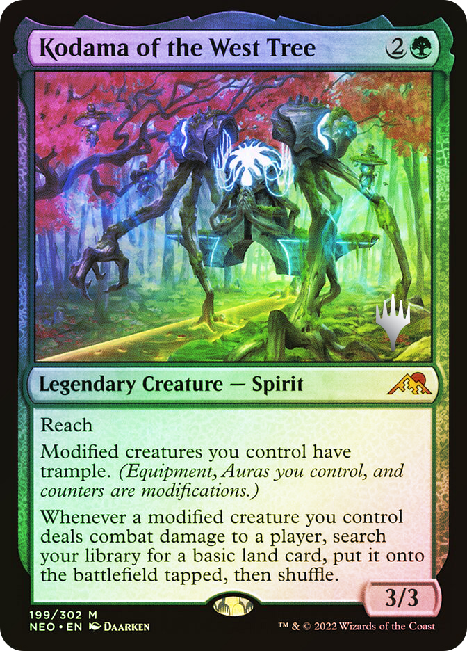 Kodama of the West Tree (Promo Pack) (Kamigawa: Neon Dynasty